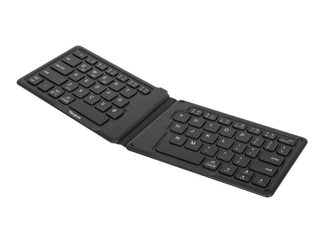 ANTIMICROBIAL ULTRA-COMPACT FOLDING ERGONOMIC BLUETOOTH(R) KEYBOARD (UK)