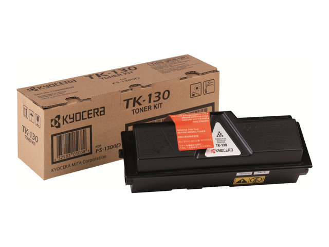 Kyocera TK 130 - Black - original - toner cartridge - for Kyocera FS-1028, FS-1128, FS-1300, 1350