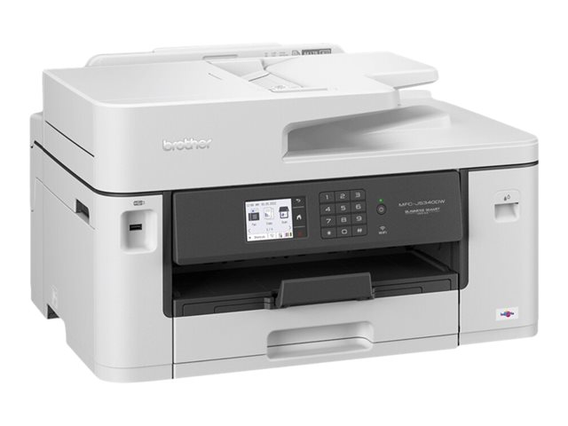 Brother MFC-J5340DWE - Multifunction printer - colour - ink-jet - A3/Ledger (media) - up to 28 ppm (printing) - 250 sheets - 14.4 Kbps - USB 2.0, LAN, Wi-Fi(n), USB host