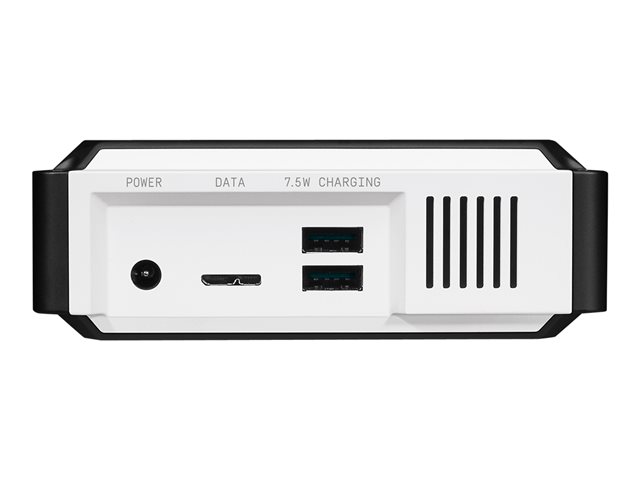 WD_BLACK D10 Game Drive for Xbox One WDBA5E0120HBK - Hard drive - 12 TB - external (portable) - USB 3.2 Gen 1 - 7200 rpm - black
