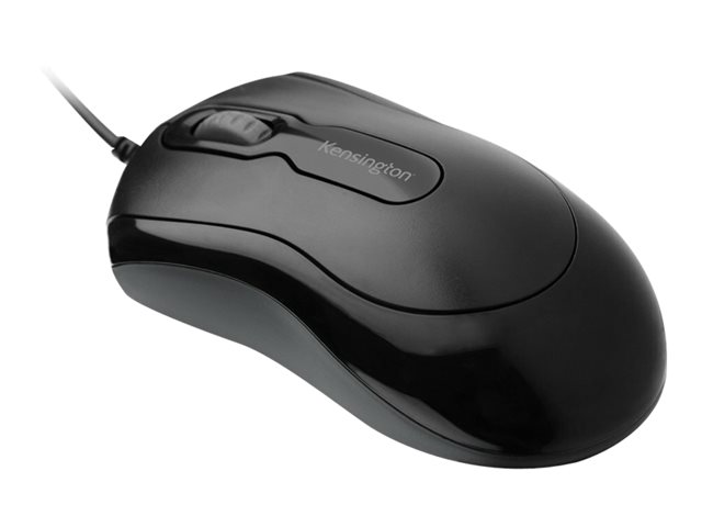 Kensington Mouse-in-a-Box USB - Mouse - right and left-handed - optical - 3 buttons - wired - USB - black - retail