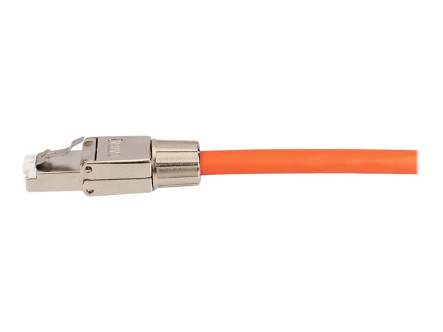 CAT 6A TOOL-LESS CONNECTOR AWG 22-27 METAL LATCH SUPPORTS UP TO 4PPOE IEEE802.3BT