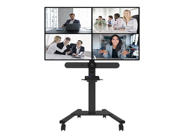 Neomounts - Mounting component (shelf, camera shelf, camera adapter shelf, rail) - for camera / mediabox - black - cart mountable - for P/N: FL50S-825BL1