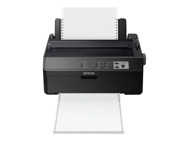 Epson FX 890II - Printer - B/W - dot-matrix - Roll (21.6 cm), JIS B4, 254 mm (width) - 240 x 144 dpi - 9 pin - up to 738 char/sec - parallel, USB 2.0