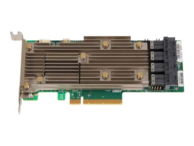 Fujitsu PRAID EP540i - Storage controller (RAID) - 16 Channel - SATA 6Gb/s / SAS 12Gb/s / PCIe - low profile - RAID RAID 0, 1, 5, 6, 10, 50, 60 - PCIe 3.1 x8 - for PRIMERGY RX2520 M5, RX2530 M4, RX2540 M5, RX4770 M4, TX1320 M4, TX1330 M4, TX2550 M5