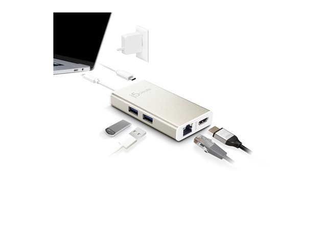 USB-C Multi-Adapter - HDMI/Ethernet/USB