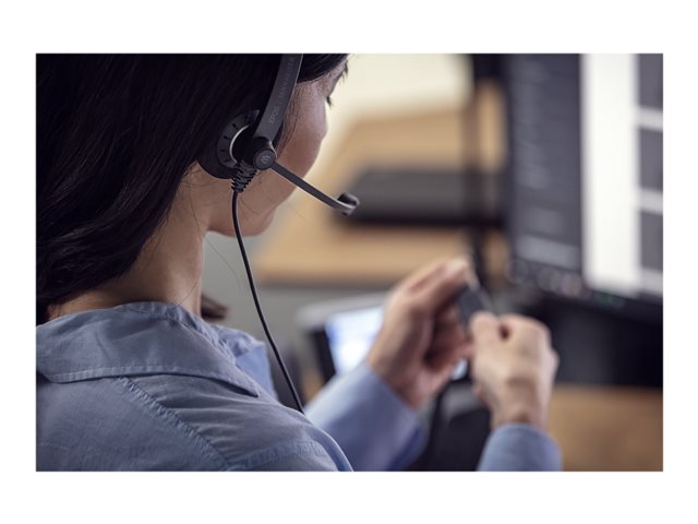 EPOS IMPACT SC 60 USB ML - Headset - on-ear - wired - USB - black with orange colour highlights