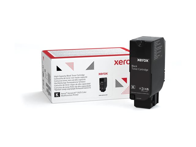 Xerox - High capacity - black - original - box - toner cartridge - for VersaLink C625, C625V_DN
