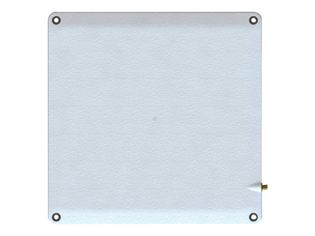 SLIM IP67-RATED RFID ANTENNA FOR INDOOR/OUTDOOR USE VESA STUDDED MOUNT ETSI FREQ. SIZE: 9.8 X 9.8