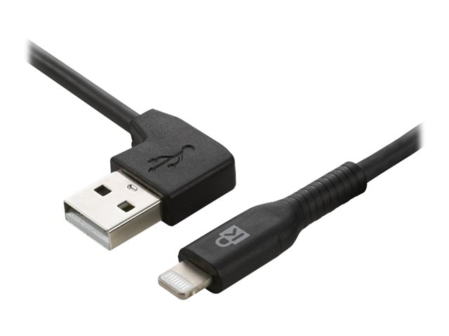 Kensington Charge & Sync Cable - Lightning cable - USB male to Lightning male - 20 cm - black (pack of 5)
