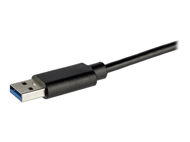 StarTech.com USB 3.0 to Fiber Optic Converter, Compact USB to Open SFP Adapter, USB to Gigabit Network Adapter, USB 3.0 Fiber Adapter Multi Mode(MMF)/Single Mode Fiber (SMF) Compatible - USB Ethernet adapter (US1GA30SFP) - Network adapter - USB 3.0 - 1000Base-LX/1000Base-SX x 1 - black