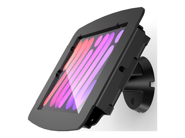 Compulocks iPad mini 8.3\" Space Enclosure Tilting Wall Mount - Mounting kit (enclosure) - exposed camera and buttons, tilting - for tablet - lockable - aluminium - black - screen size: 8.3\" - wall-mountable