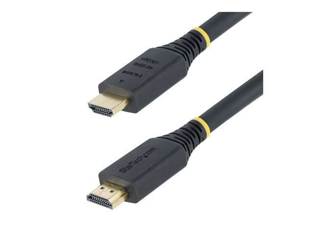 StarTech.com 7m (22.9ft) Premium Certified High Speed HDMI Cable, 4K60Hz - Premium High Speed - HDMI cable with Ethernet - HDMI male to HDMI male - 7 m - black - 4K60Hz support, passive