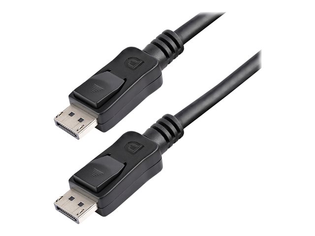 StarTech.com 7m DisplayPort Cable with Latches M/M - DisplayPort cable - DisplayPort (M) to DisplayPort (M) - 7 m - latched - black