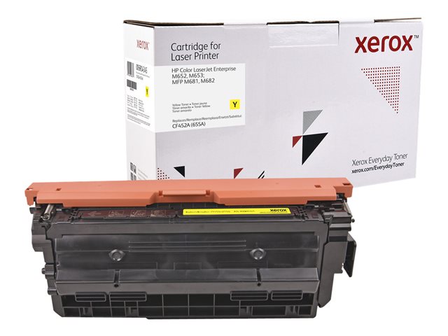 Everyday - Yellow - compatible - toner cartridge (alternative for: HP 655A, HP CF452A) - for HP Color LaserJet Managed Flow MFP M681, LaserJet Enterprise Flow MFP M681, MFP M682