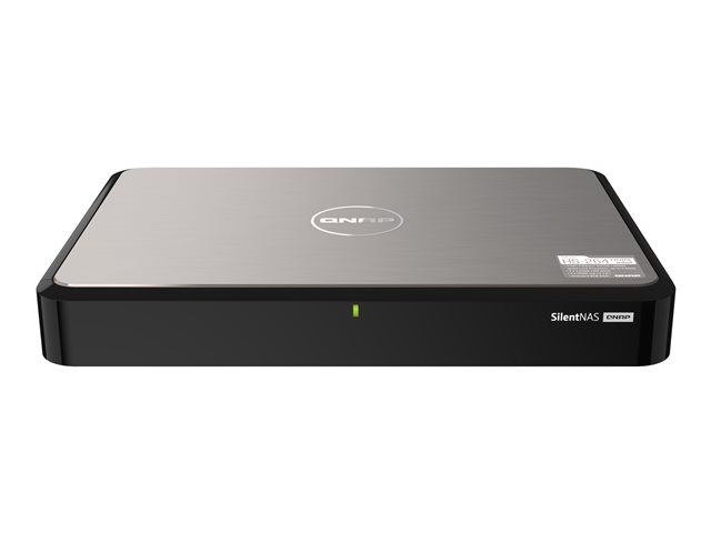 QNAP HS-264 - NAS server - 2 bays - SATA 6Gb/s - RAID RAID 0, 1, 10, 5, 50, 6, 60 - RAM 8 GB - Gigabit Ethernet / 2.5 Gigabit Ethernet - iSCSI support