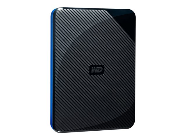 WD Gaming Drive WDBDFF0020BBK - Hard drive - 2 TB - external (portable) - USB 3.0 - black top with blue bottom