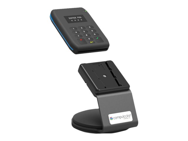 Compulocks Universal EMV Smartphone Security Stand - Stand - for mobile devices - lockable - black - wall-mountable, desktop, counter