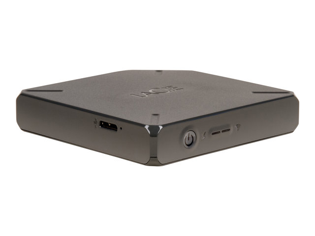 LaCie Fuel - Network drive - 1 TB - HDD 1 TB x 1 - USB 3.0 / 802.11b/g/n
