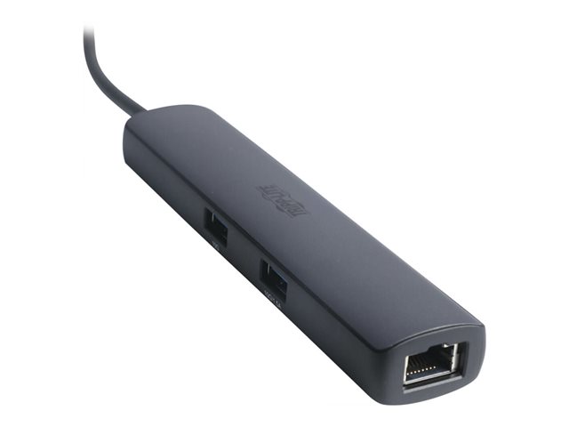 Eaton Tripp Lite Series USB-C Multiport Adapter - 8K HDMI, 3 USB Hub Ports, Gigabit Ethernet, 100W PD Charging, HDR, HDCP 2.3 - Docking station - USB-C - HDMI, DP - 1GbE - for P/N: U040-006-C-5A, U420-05M-G2, U521-1P0M-WH, U521-1P0M-WH20G, U521-1P2M-