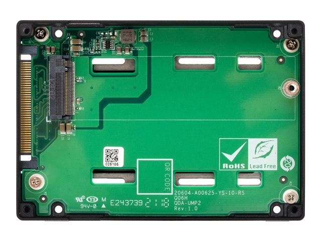 U.2 NVMe to M.2 NVMe SSD PCIe adapter H