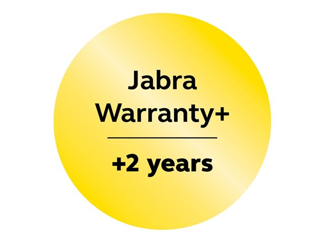 Jabra Warranty+ - Extended service agreement - extended warranty - 2 years (from original purchase date of the equipment) - for PanaCast Control, Control UC