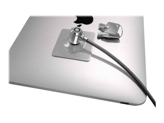 Compulocks Universal Tablet Lock with Keyed Cable Lock - Security kit for mobile phone, tablet - silver