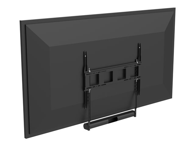 VISION Professional Active Soundbar - LIFETIME WARRANTY - 2 x 90w (Peak) / 2 x 50w (RMS) - RS-232 - HDMI 2 in 1 out, Bluetooth (can be renamed and have pin set), minijack input - Remote control - Brackets for wall or for hanging under flat-panel VESA mount - matte black