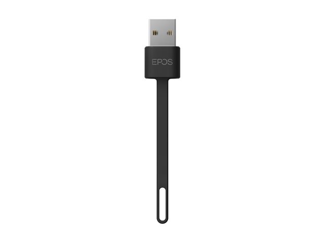 EPOS IMPACT 100 Series - Headset - on-ear - wired - USB-A, USB-C - black - Certified for Microsoft Teams