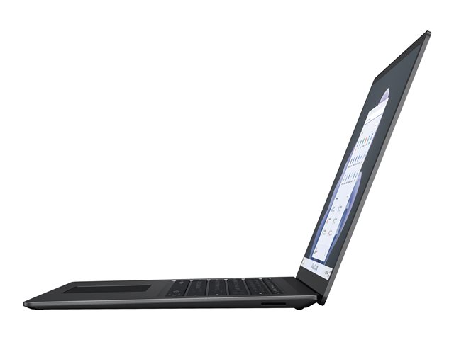 Microsoft Surface Laptop 5 for Business - Intel Core i7 - 1265U / up to 4.8 GHz - Evo - Win 10 Pro - Intel Iris Xe Graphics - 32 GB RAM - 1 TB SSD - 15\" touchscreen 2496 x 1664 - Wi-Fi 6 - matte black - kbd: Swiss