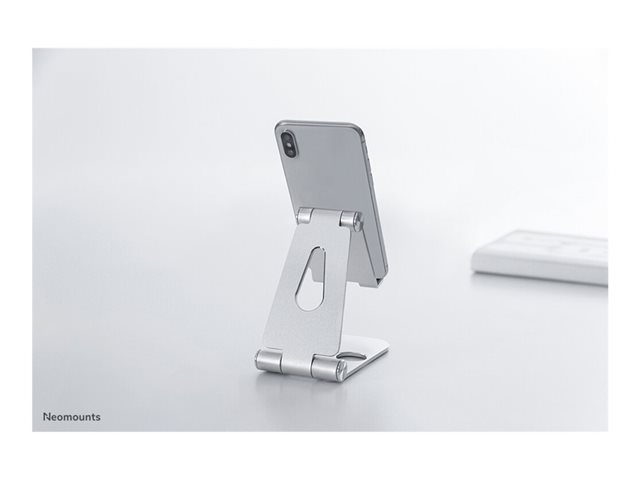 Neomounts DS10-160SL1 - Stand for mobile phone - up to 7\" - silver