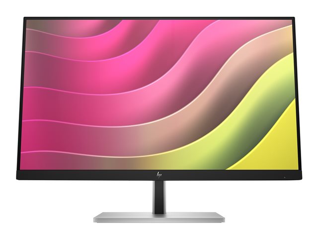 HP E24t G5 - E-Series - LED monitor - 23.8\" - touchscreen - 1920 x 1080 Full HD (1080p) @ 75 Hz - IPS - 300 cd/m² - 1000:1 - 5 ms - HDMI, DisplayPort - black, black and silver (stand)