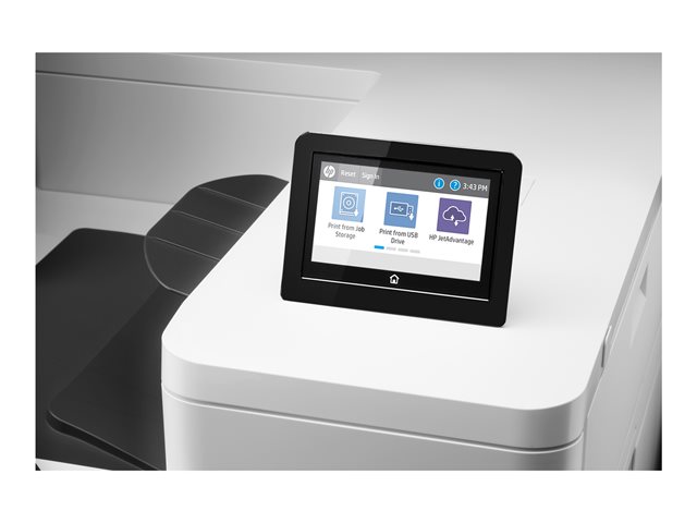 HP Color LaserJet Enterprise M856dn - Printer - colour - Duplex - laser - A3/Ledger - 1200 x 1200 dpi - up to 56 ppm (mono) / up to 56 ppm (colour) - capacity: 650 sheets - USB 2.0, Gigabit LAN, USB 2.0 host
