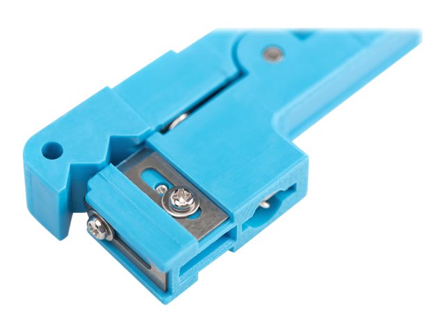 CABLE STRIPPER FOR INDOOR FIBER CABLE 2-6 MM DIAMETER INCL. REPLACEMENT BLADE