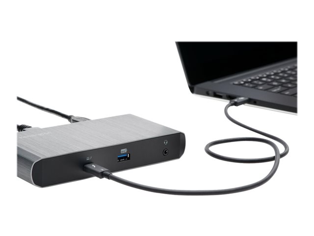 Kensington 0.7M (2.3ft) Thunderbolt 3 Cable - 40Gbps - 100W PD - Certified TB3 - USB-C Compatible - Thunderbolt cable - 24 pin USB-C (M) to 24 pin USB-C (M) - Thunderbolt 3 - 70 cm - 5K support