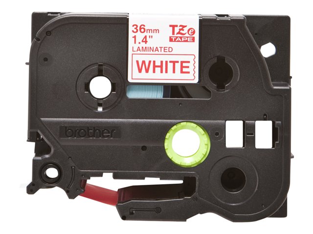 Brother TZe-262 - Red on white - Roll (3.6 cm x 8 m) 1 cassette(s) laminated tape - for P-Touch PT-3600, 550, 9200, 9400, 9500, 9600, 9700, 9800, D800, P900, P950