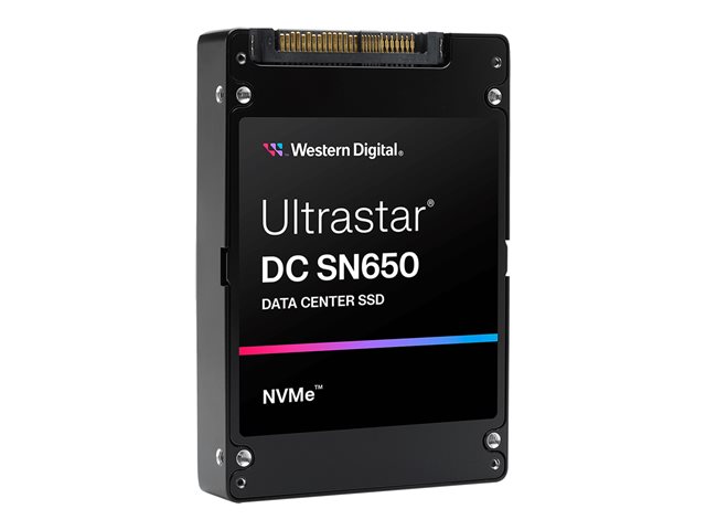 WD Ultrastar DC SN650 WUS5EA176ESP5E3 - SSD - 7.68 TB - internal - 2.5\" - U.3 PCIe 4.0 (NVMe)