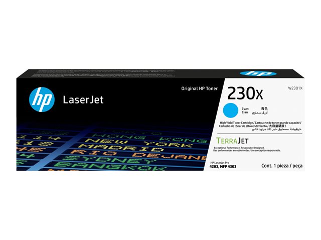 HP 230X Cyan Original LaserJet Toner