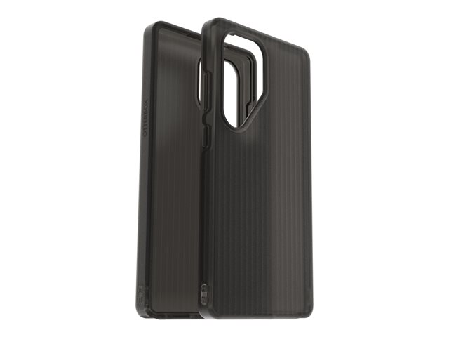OtterBox Symmetry Series - Back cover for mobile phone - soft-touch - polycarbonate layer, thermoplastic elastomer (TPE), silicone - dark echo (black) - for Samsung Galaxy S25 Ultra