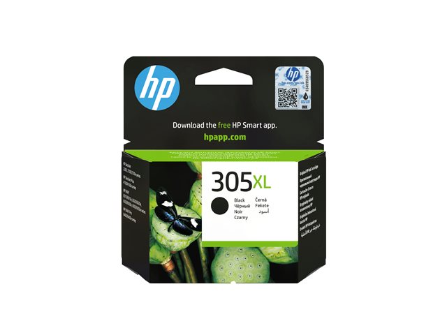 HP 305XL - 4 ml - High Yield - pigmented black - original - ink cartridge - for Deskjet 23XX, 27XX, 28XX, 41XX, 42XX, DeskJet Plus 41XX, ENVY 60XX, 64XX, ENVY Pro 64XX