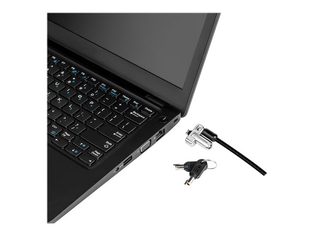 Slim N17 2.0 Keyed Laptop Lock for Wedge-Shaped Slots - Master Keyed MTO
