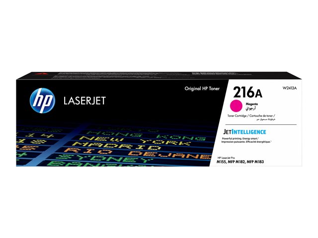 HP 216A - Magenta - original - LaserJet - toner cartridge (W2413A) - for Color LaserJet Pro M155a, MFP M182n, MFP M182nw, MFP M183fw
