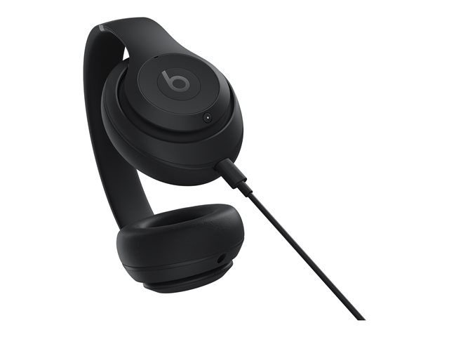 Beats Studio Pro - Headphones with mic - full size - Bluetooth - wireless, wired - active noise cancelling - 3.5 mm jack, USB-C - black