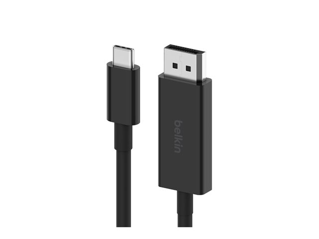 Belkin CONNECT - Adapter cable - 24 pin USB-C (M) to DisplayPort (M) - DisplayPort 1.4 - 2 m - 4K support, 8K support - black