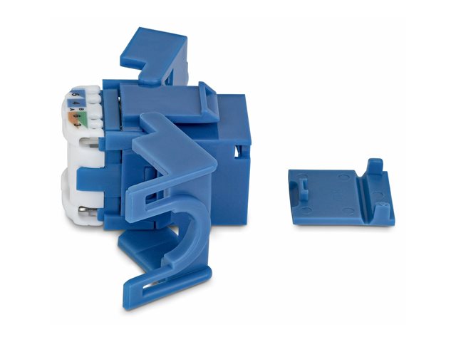 Cat6 Keystone Jack 24-Pack 180-Deg