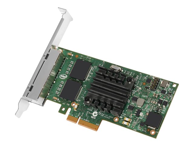 Intel Ethernet Server Adapter I350-T4 - Network adapter - PCIe 2.1 x4 low profile - Gigabit Ethernet x 4