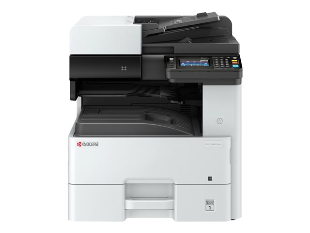 Kyocera ECOSYS M4125idn - Multifunction printer - B/W - laser - A3/Ledger (297 x 432 mm) (original) - A3/Ledger (media) - up to 25 ppm (copying) - up to 25 ppm (printing) - 600 sheets - USB 2.0, Gigabit LAN, USB 2.0 host