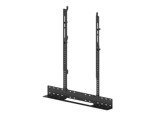 Crestron UC-SB2-DMK - Mounting kit (mount bracket, 2 extension brackets, 2 tilt brackets, 2 x base brackets) - for video bar - steel - display mountable