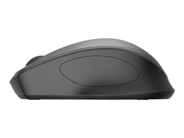 HP 285 Silent - Mouse - ergonomic - optical - wireless - 2.4 GHz - USB wireless receiver