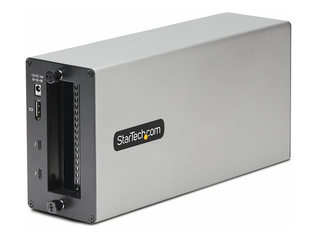 StarTech.com Thunderbolt 3 PCIe Expansion Chassis, Enclosure Box W/Dual PCI-E Slots, External PCIe Slots for Laptops/Desktops/All-In-Ones, 8K/4K Output Via TB3/DP 1.4 Ports - For PCI Express Cards (2TBT3-PCIE-ENCLOSURE) - System bus extender - DP - 1
